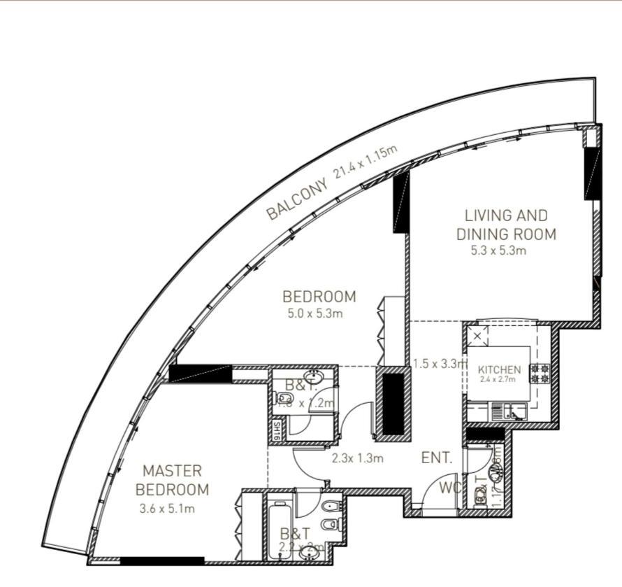 Apartment Diamond 2br Luxurious Retreat In Al Reem